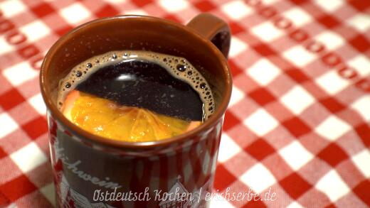 ostdeutscher Apfelsinenglühwein nach DDR Rezept