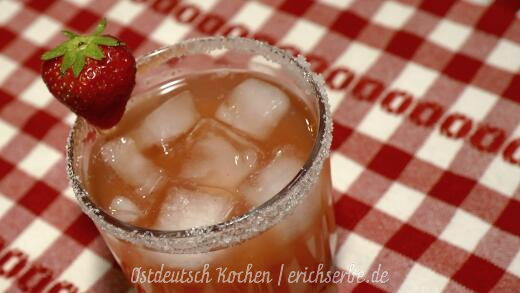 DDR Rezept ostdeutscher Erdbeerpunsch