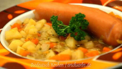 ostdeutsche Kartoffelsuppe nach DDR Rezept