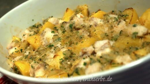 DDR Rezept ostdeutscher Kräuterfisch mit Kartoffeln