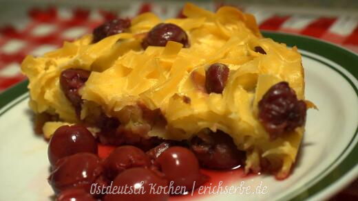 DDR Rezept ostdeutscher Magdeburger Quark-Nudelauflauf