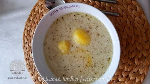 DDR Rezept ostdeutsche Punktensuppe