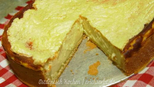 DDR Rezept ostdeutscher Quarkkuchen