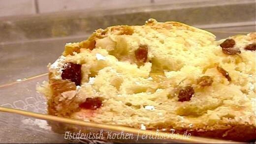 ostdeutscher Quarkstollen nach DDR Rezept