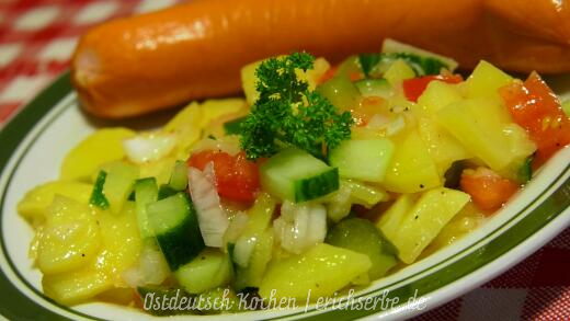 DDR Rezept ostdeutscher Spreewälder Kartoffelsalat