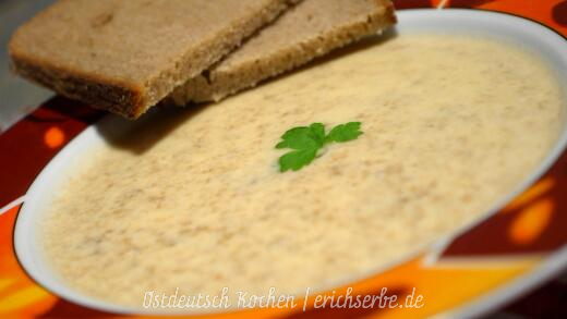 DDR Rezept ostdeutsche Thüringer Biersuppe