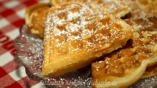 DDR Rezept ostdeutsche Waffeln