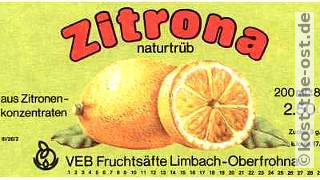Zitrona Fruchtsaft
